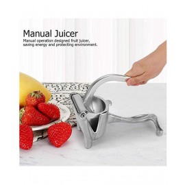 evaya Aluminium Alloy Manual Juicer Fruit Hand Squeezer Heavy Duty Lemon, Orange Juicer Manual Fruit Press Squeezer Fruit Juicer Extractor Tool (Juicer)